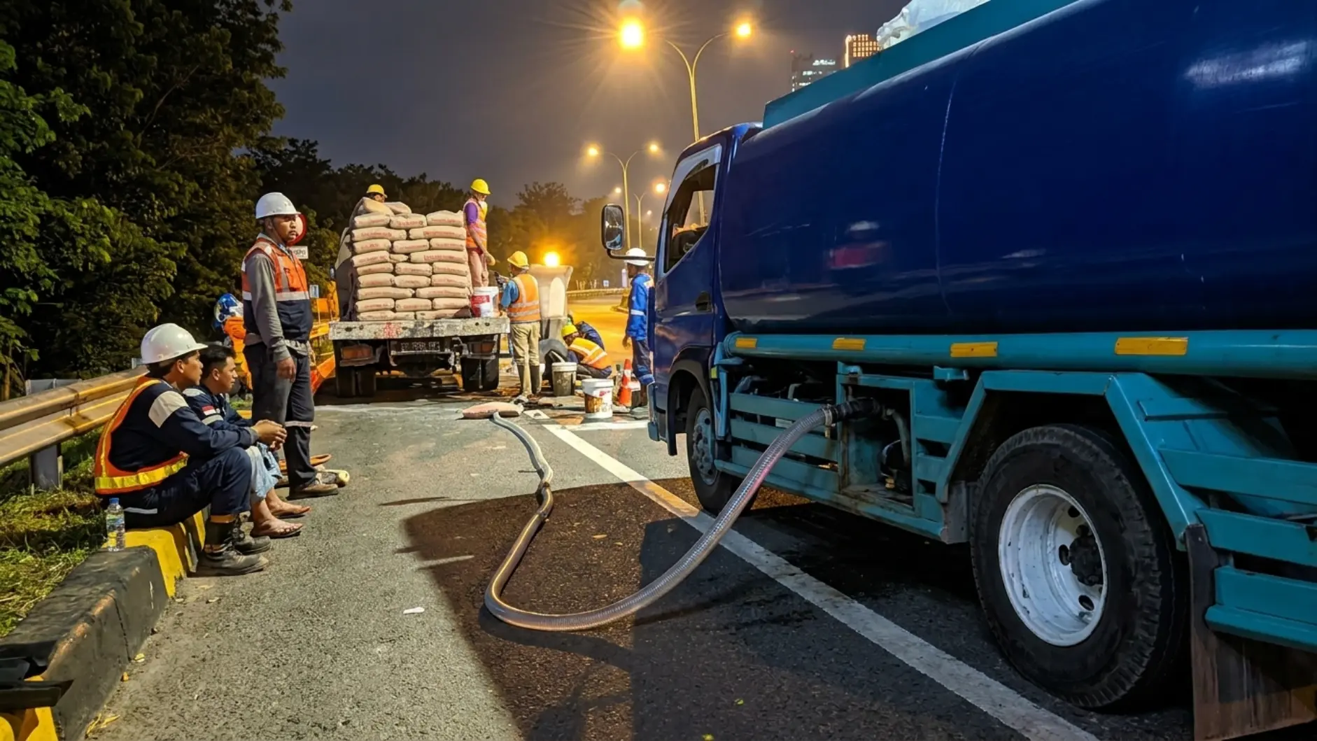 Layanan air bersih Proyek Pembangunan - Daud Water Jabodetabek